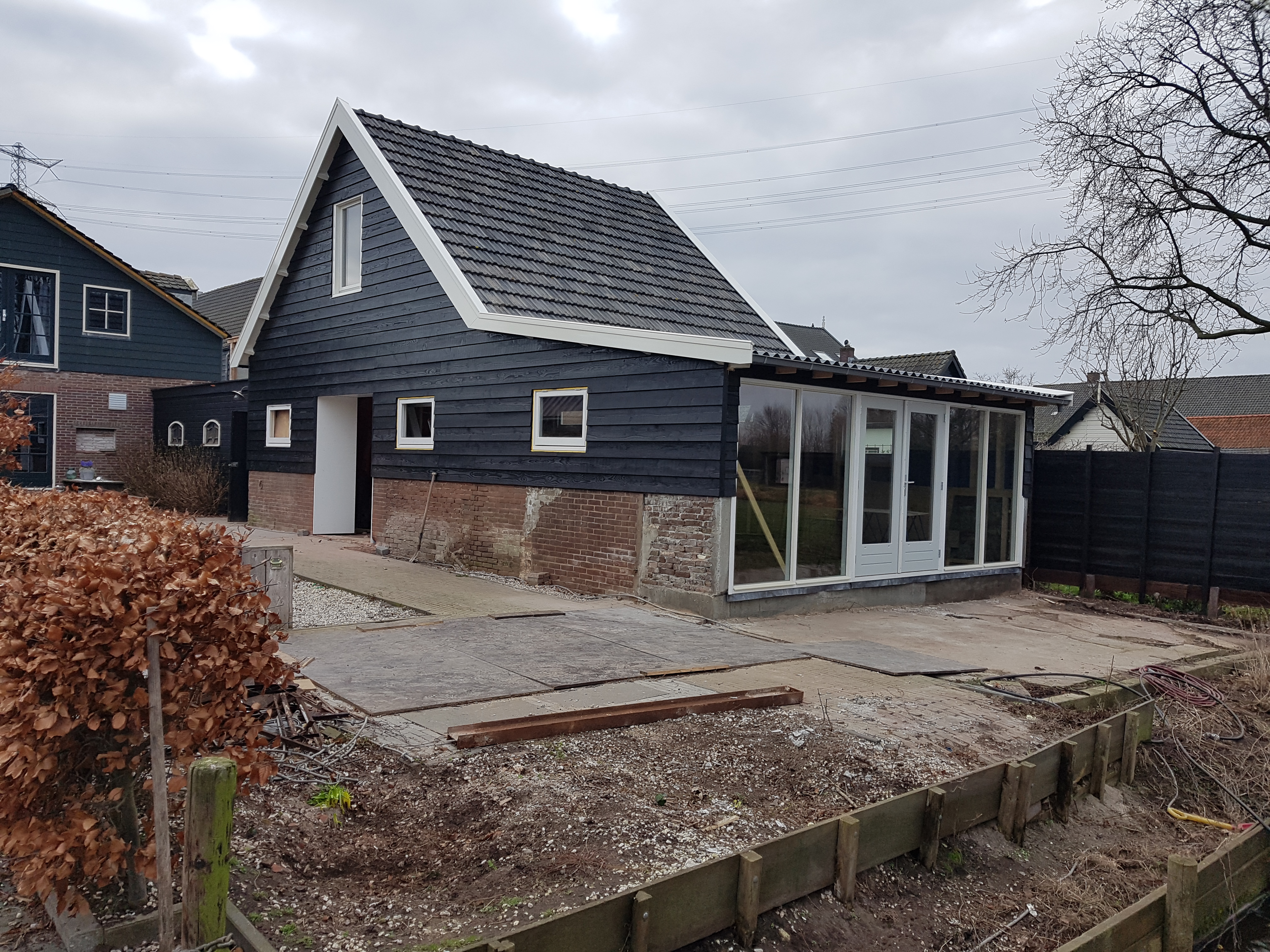 New Barn Build After Damage