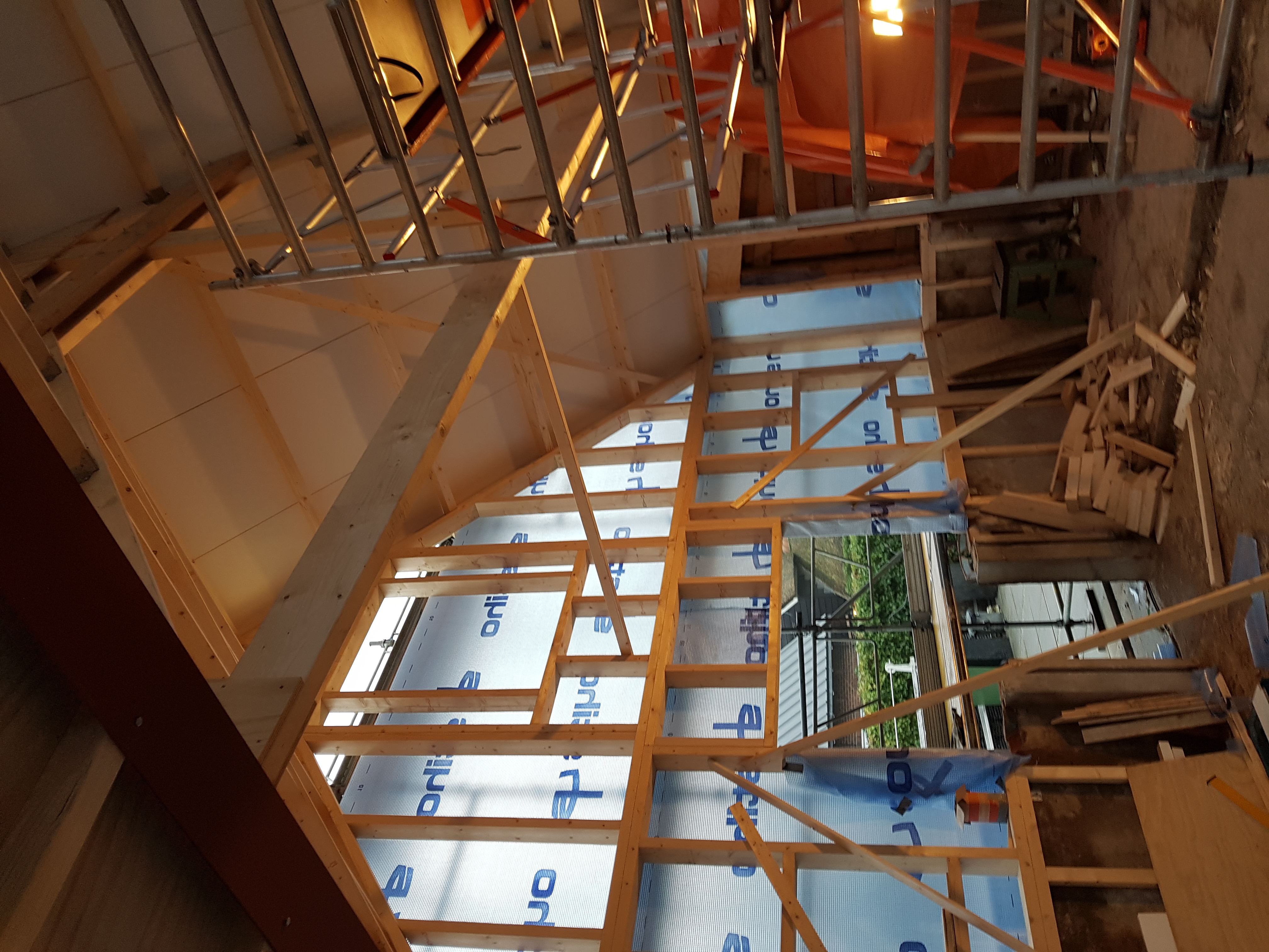 New Barn Build After Damage