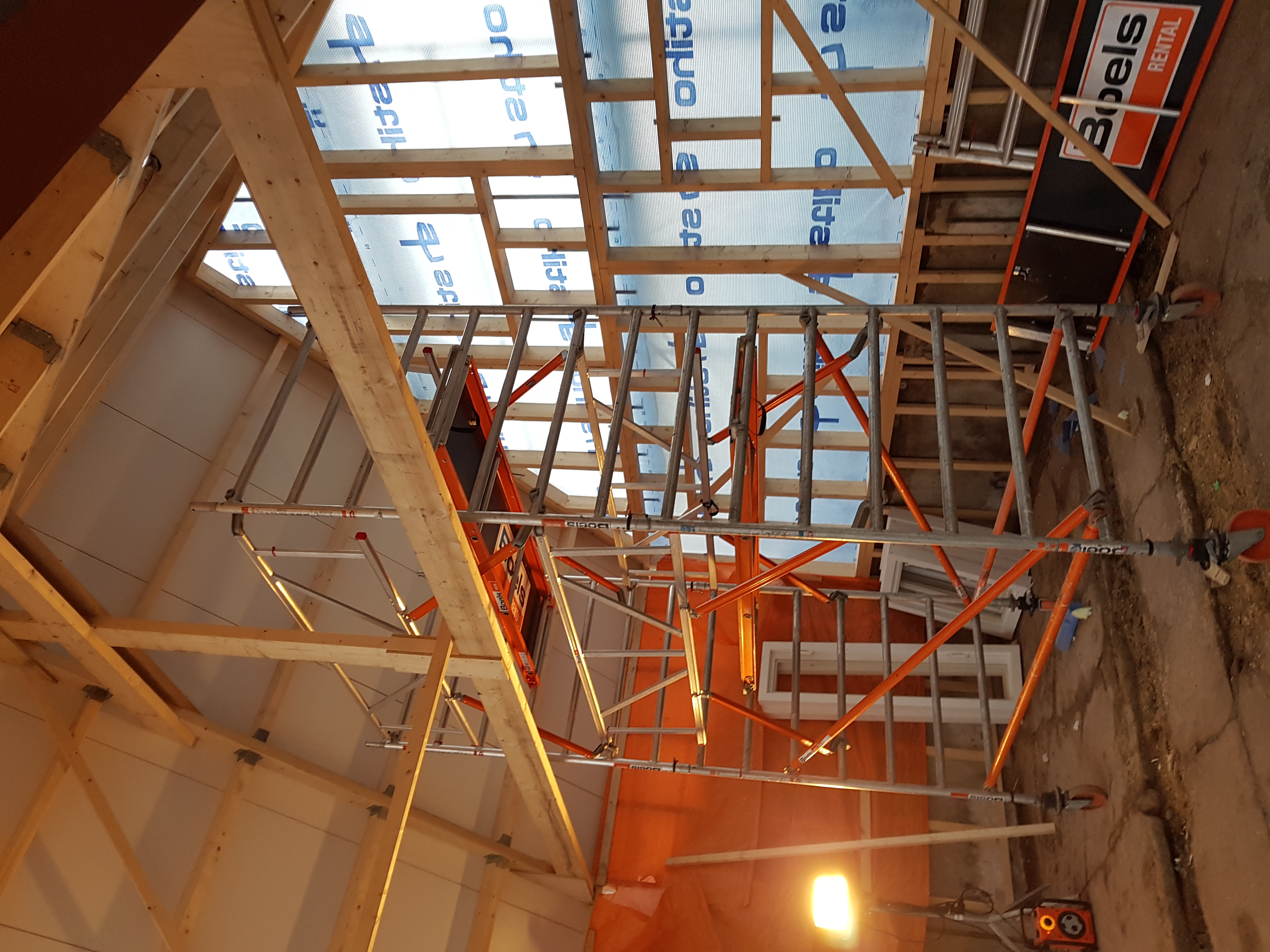 New Barn Build After Damage