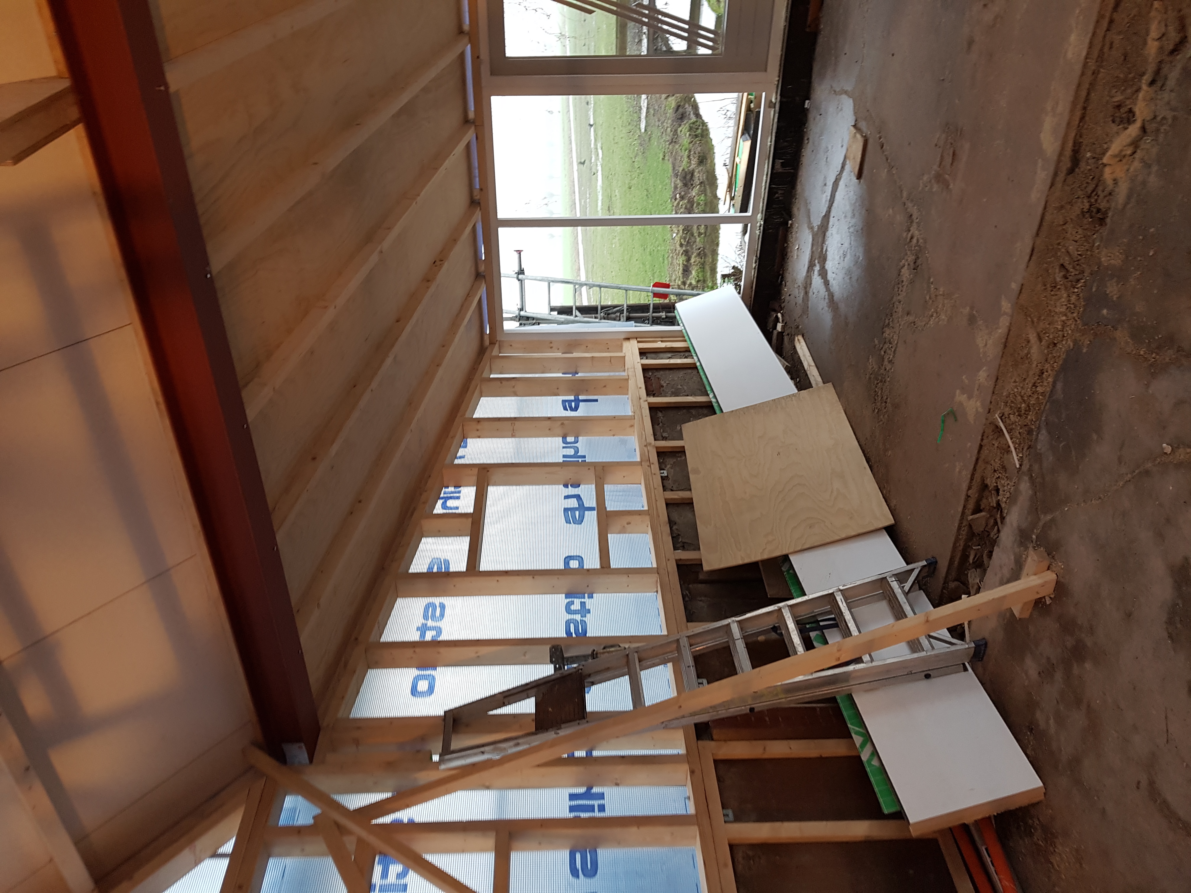 New Barn Build After Damage